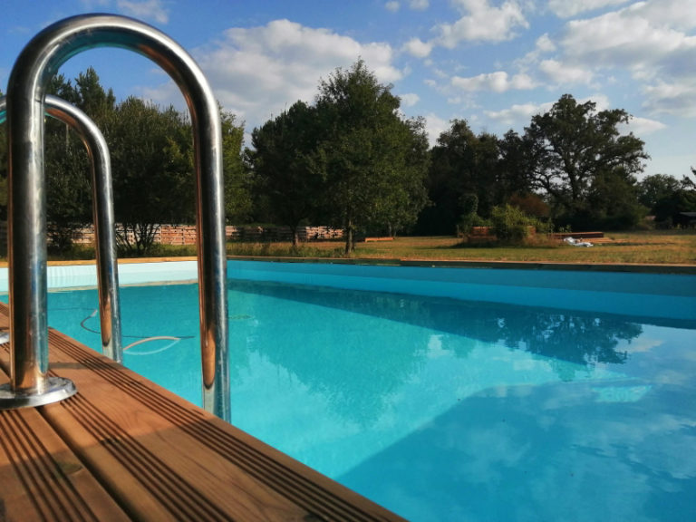 Douce parenthèse - Lignan-de-Bazas - Juillet 2021 - piscine