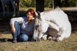 Retraite yoga et cheval - Lignan-de-Bazas - Mars 2021 - Communiquer avec les chevaux