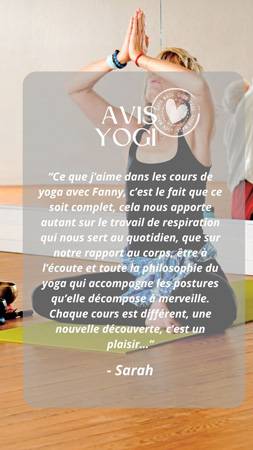 Le Yoga de Fanny, avis de Caroline